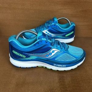 saucony guide 10 teal